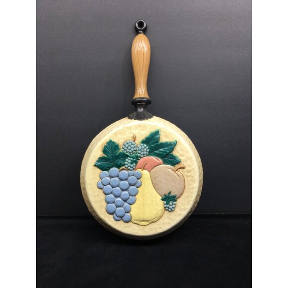 Vintage Home Interiors Kitchen Wall Decor Coffee Pot Kettle Skillet - Set of 3 - Picture 11 of 16